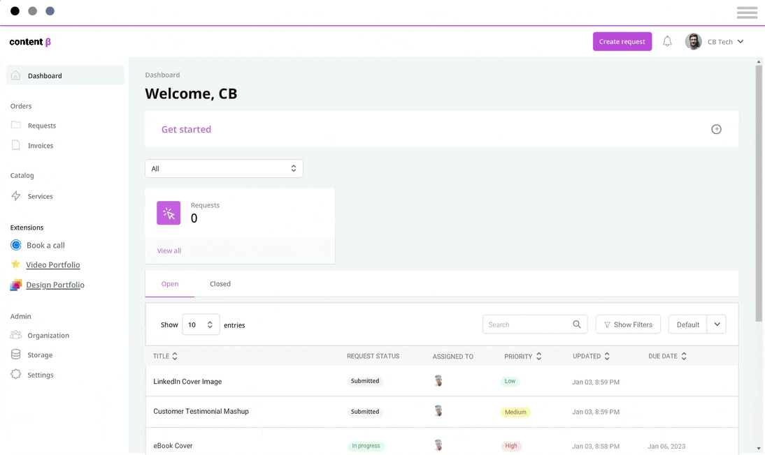 Create-new-request