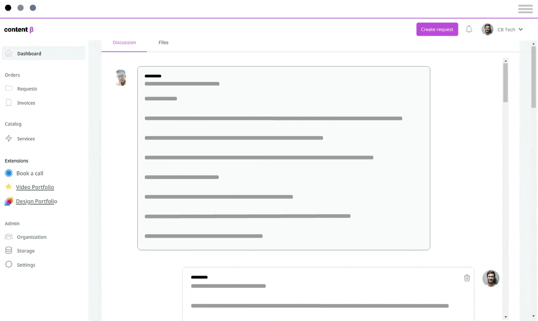 Email notification