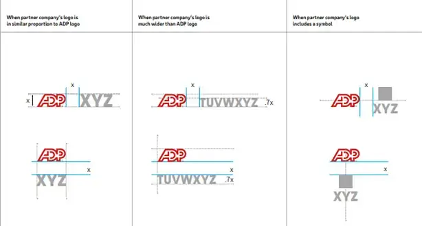ADP Co branding or Partner logos example 1