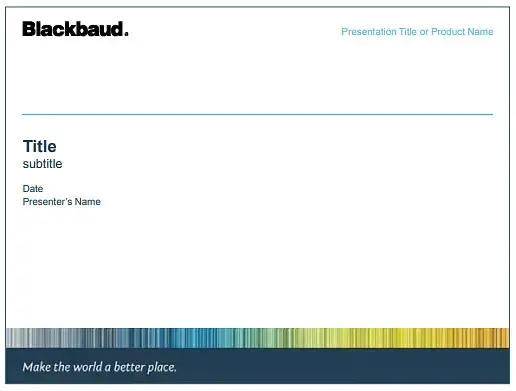 Blackbaud - Logo placement example
