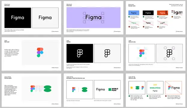 Brand Guidelines Style Guide of FIGMA