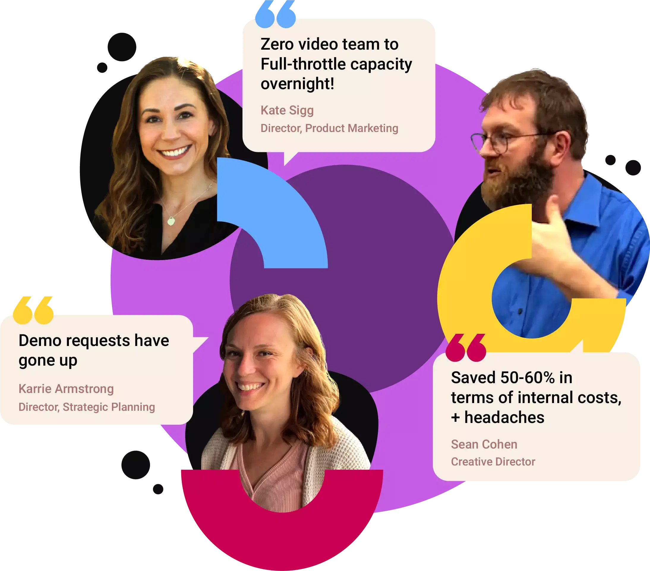 Customer hero reviews