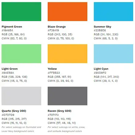 Lever - Accent colors example