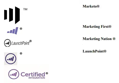 Marketo - Trademark and copyright usage example