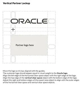 Oracle Co branding or Partner logos example 1