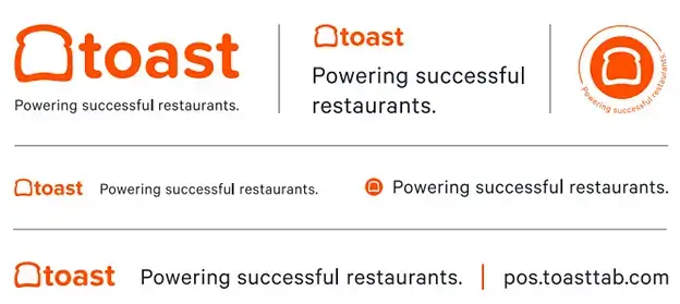 Toast - Logo Tagline example