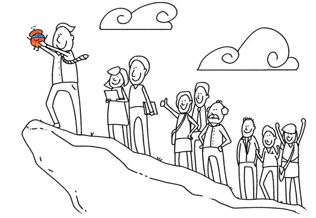 UiPath - Line art illustration example
